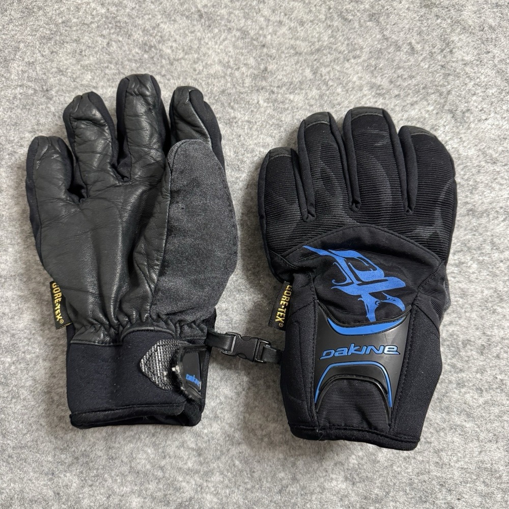 Dakine Gore Tex Ski Gloves Black Mens Medium Snow Waterproof